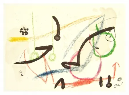 Litografía Miró - Maravillas