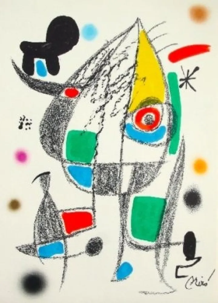 Litografía Miró - Maravillas con variaciones acrosticas 20