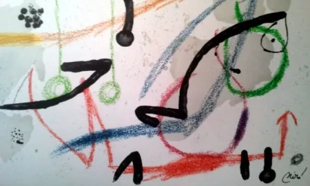 Litografía Miró - MARAVILLAS CON VARIACIONES ACROSTICAS