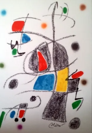 Litografía Miró - MARAVILLAS CON VARIACIONES ACROSTICAS