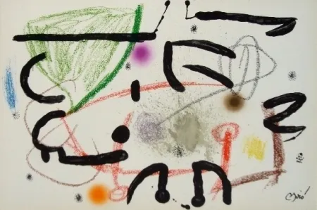 Litografía Miró - Maravillas Con Variaciones Acrósticas En El Jardín De Miró