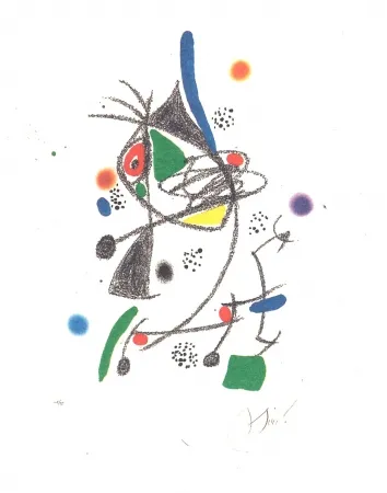 Litografía Miró - Maravillas Con Variaciones Acrósticas En El Jardín De Miró