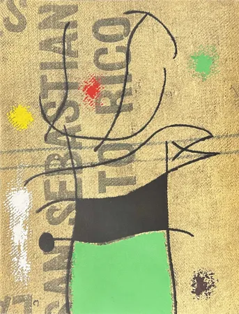 Litografía Miró - Miro 1959-1960 