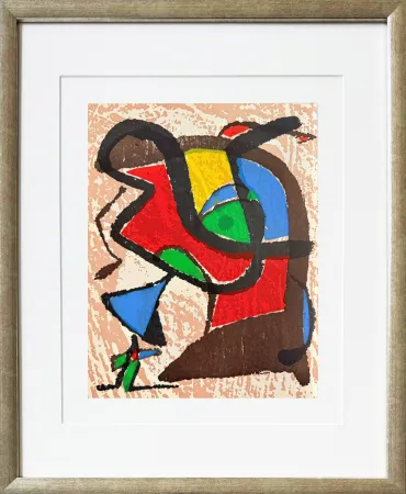 Grabado En Madera Miró - Miro Engraver IV