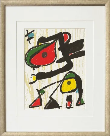 Grabado En Madera Miró - Miro Engraver V