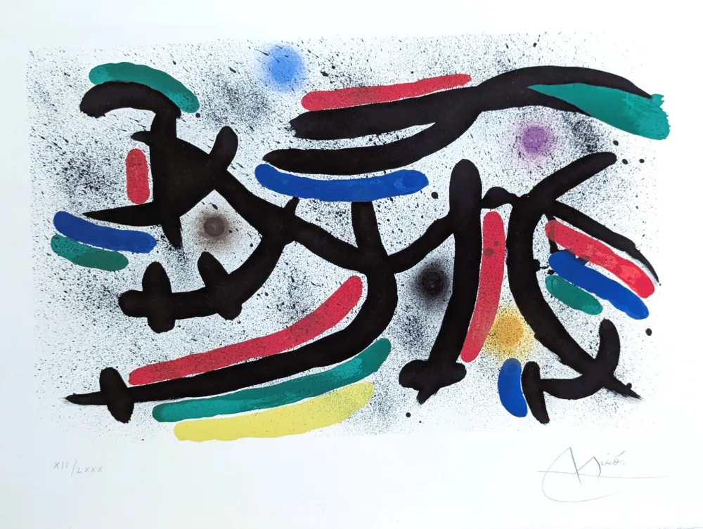 Litografía Miró - Miro Lithographe I 