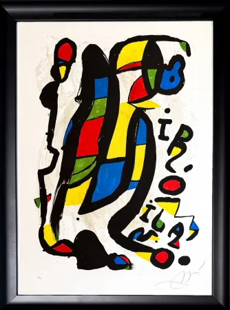 Litografía Miró - Miró Milano