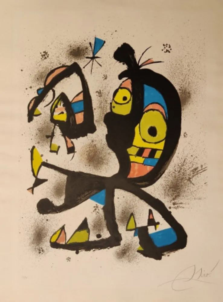 Litografía Miró - Obra Gràfica