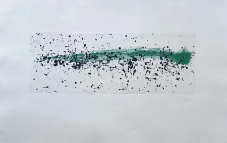 Aguatinta Miró - Ouvrage du vent I 