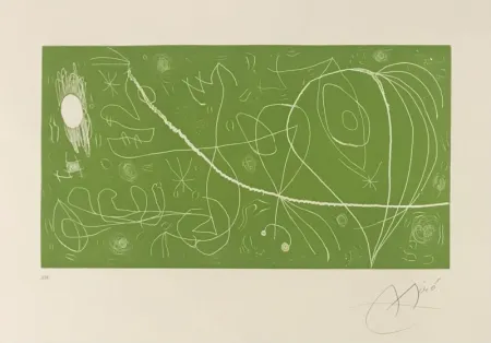 Aguafuerte Miró - Picasso I Els Reventos 