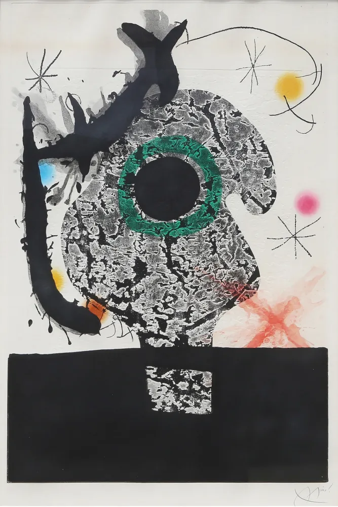 Grabado Miró - Polypheme