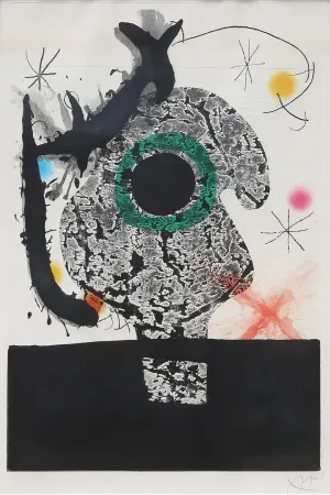 Grabado Miró - Polypheme