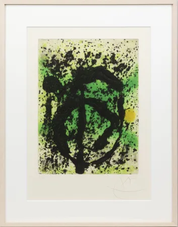 Aguatinta Miró - Règne végétal (Plant Kingdom)