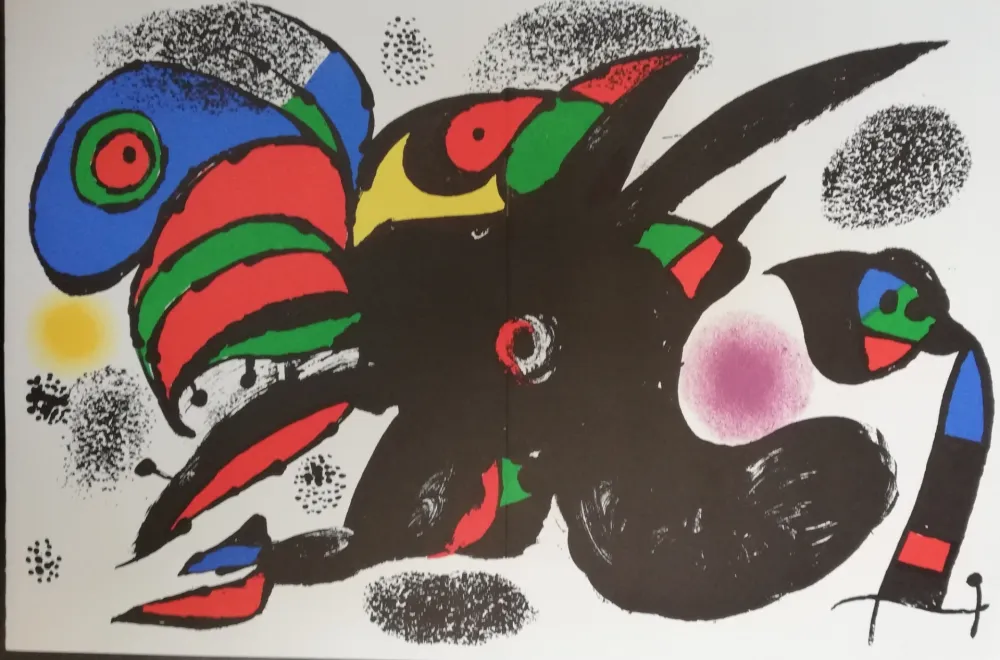 Litografía Miró - Sans titre