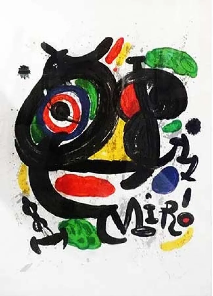 Litografía Miró - Sculptures
