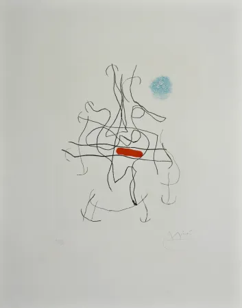 Aguafuerte Y Aguatinta Miró - Sonatine III