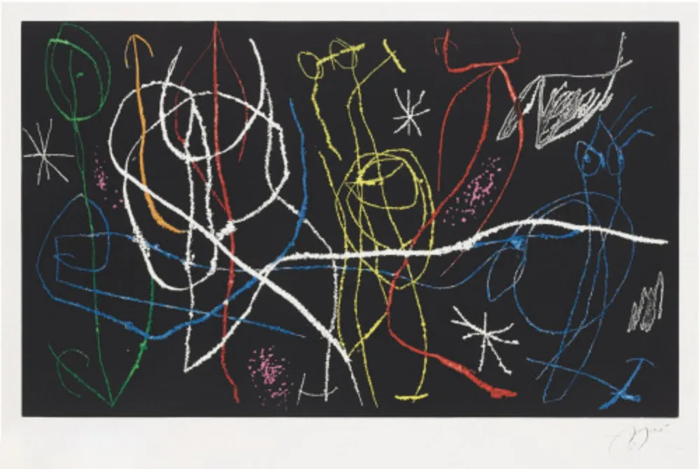 Grabado Miró - Sunday Guest III (L'Invitée du Dimanche)