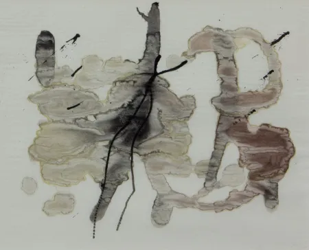 Litografía Miró - TRACE SUR L'EAU