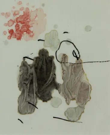 Litografía Miró - TRACE SUR L'EAU