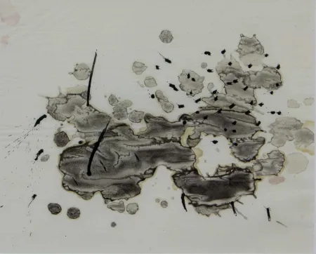 Litografía Miró - TRACE SUR L'EAU