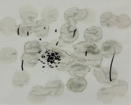 Litografía Miró - TRACE SUR L'EAU