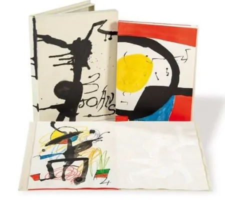 Libro Ilustrado Miró - Tres Joans. (With Etching)