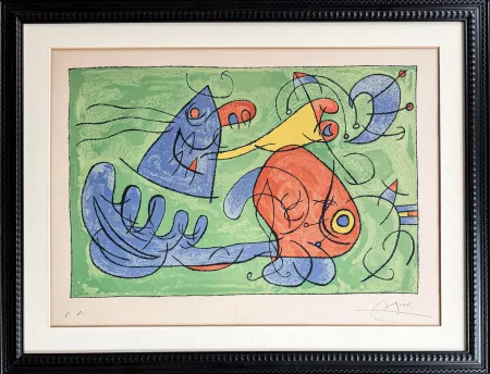 Litografía Miró - UBU ROI