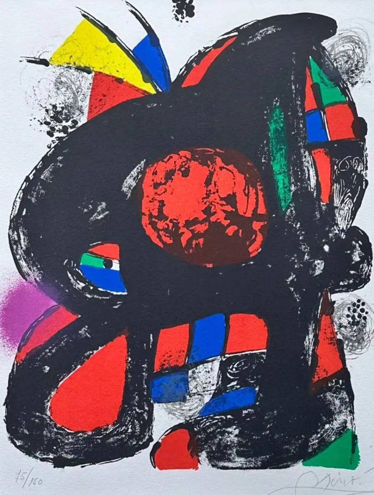 Litografía Miró - Untitled, from Joan Miró Lithographs IV