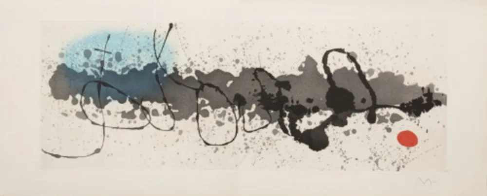 Aguafuerte Y Aguatinta Miró - Untitled from Tracé sur l'Eau