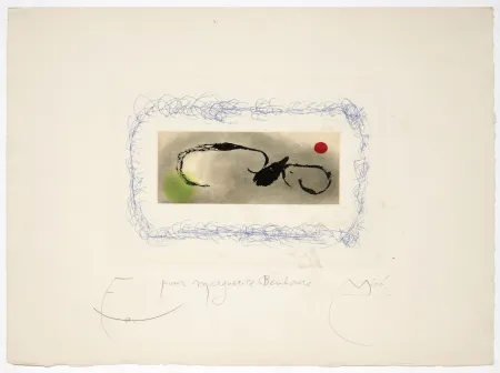 Aguafuerte Y Aguatinta Miró - Without the Sun, Heraclitus of Ephesus, 1965