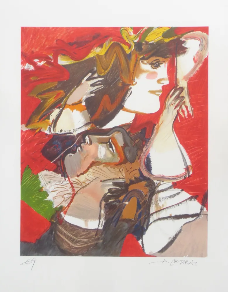 Litografía Mitaras - Sans tire