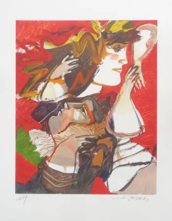 Litografía Mitaras - Sans tire