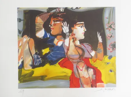 Litografía Mitaras - Sans titre