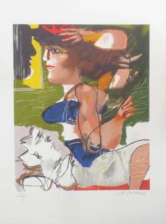 Litografía Mitaras - Sans titre