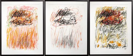 Litografía Mitchell - Flowers I-III from Bedford Series