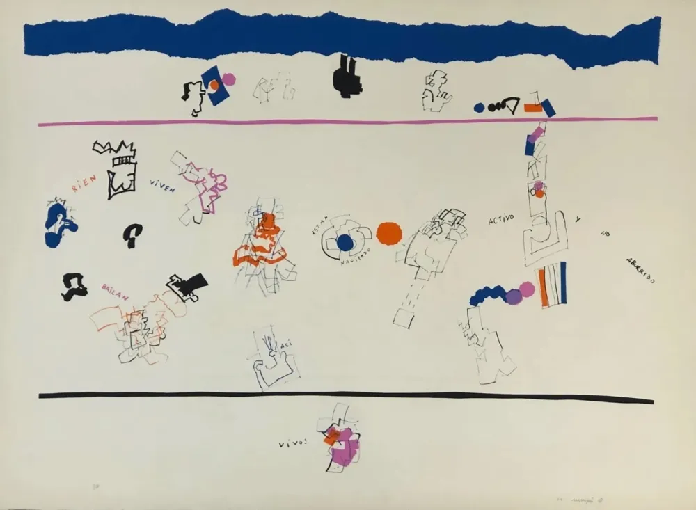 Aguafuerte Mompó - Están naciendo