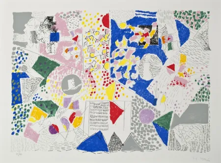 Serigrafía Mompó - Sin título