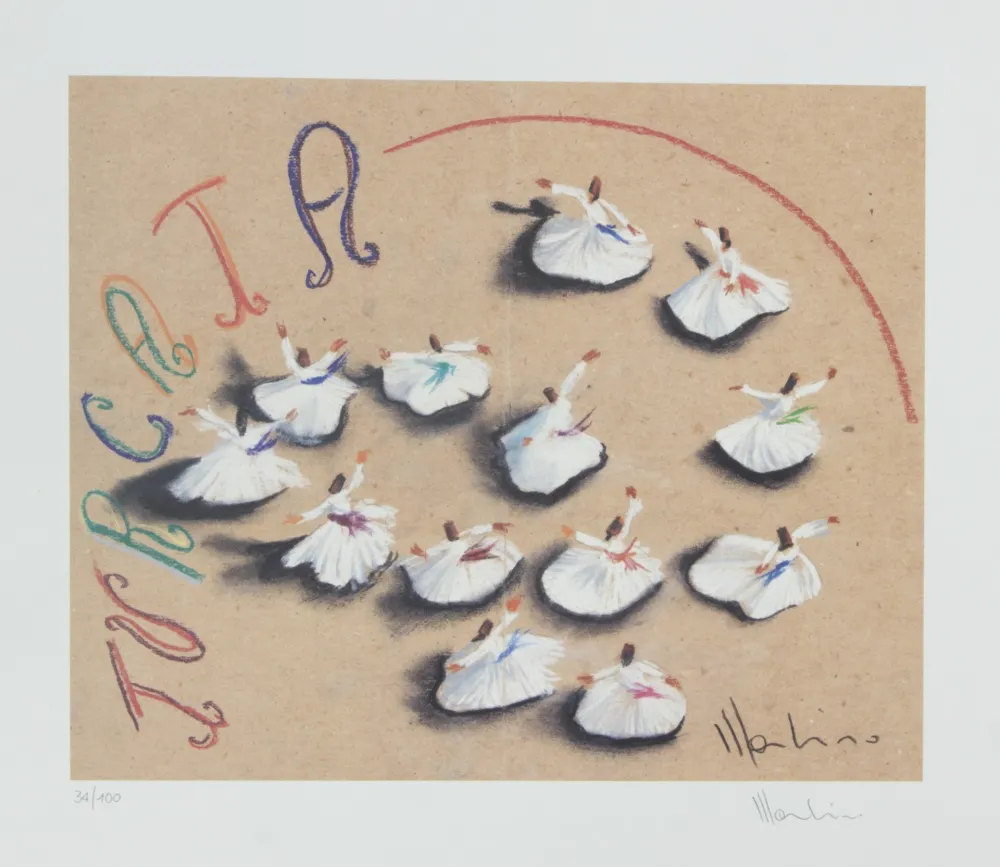 Litografía Mondino - SENZA TITOLO