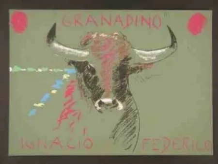 Serigrafía Mondino - Taureau