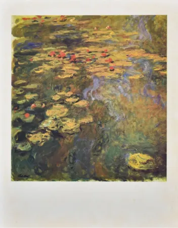 Litografía Monet - Le Bassin aux Nymphéas