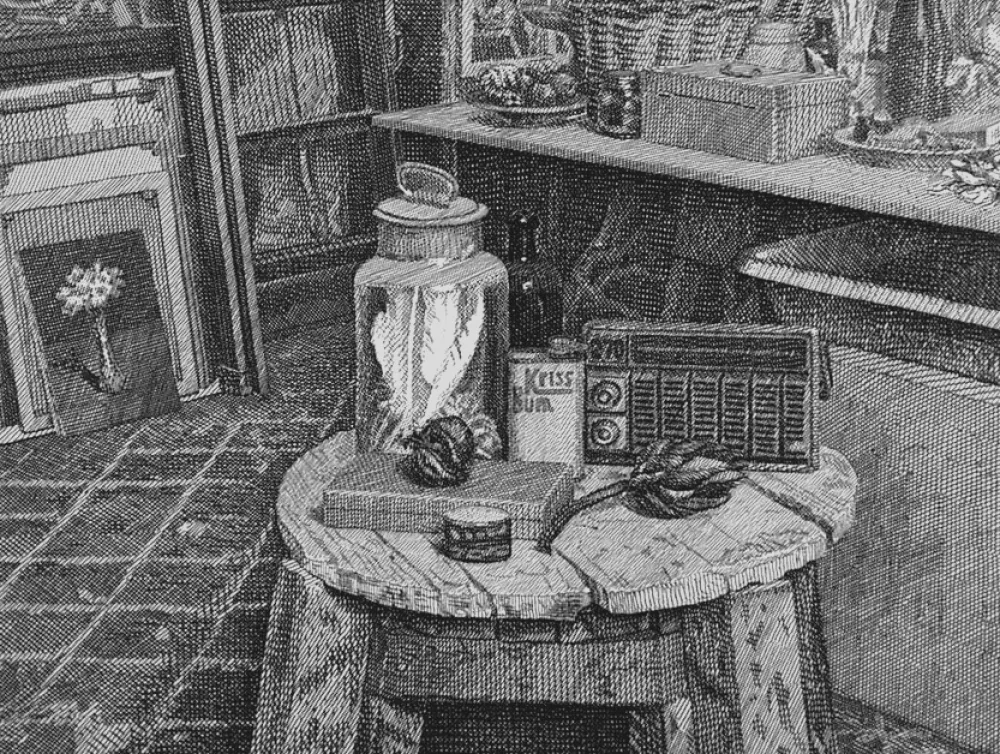 Aguafuerte Mongatti - La radio