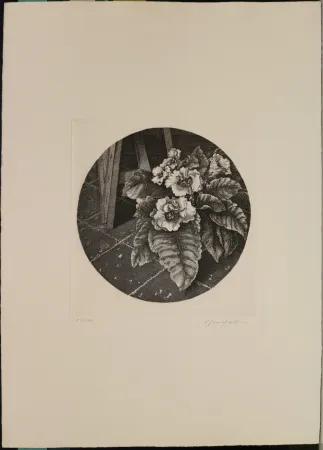 Aguafuerte Mongatti - Natura morta