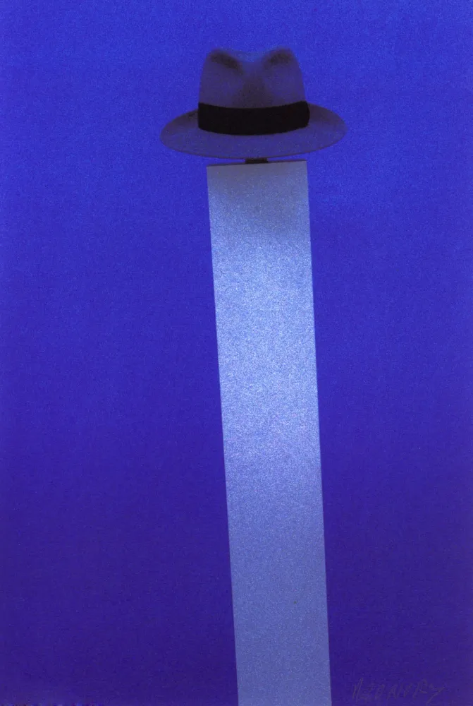 Serigrafía Monory - Autoportrait