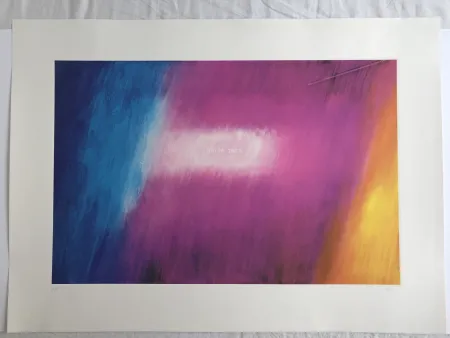 Serigrafía Monory - Fuite n° 7 - Nulle part