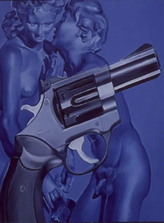 Serigrafía Monory - Nu (collection Naked)