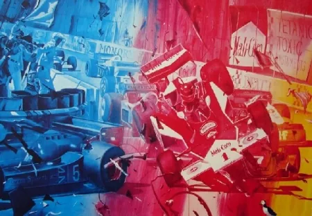 Serigrafía Monory - Tetanic toxic