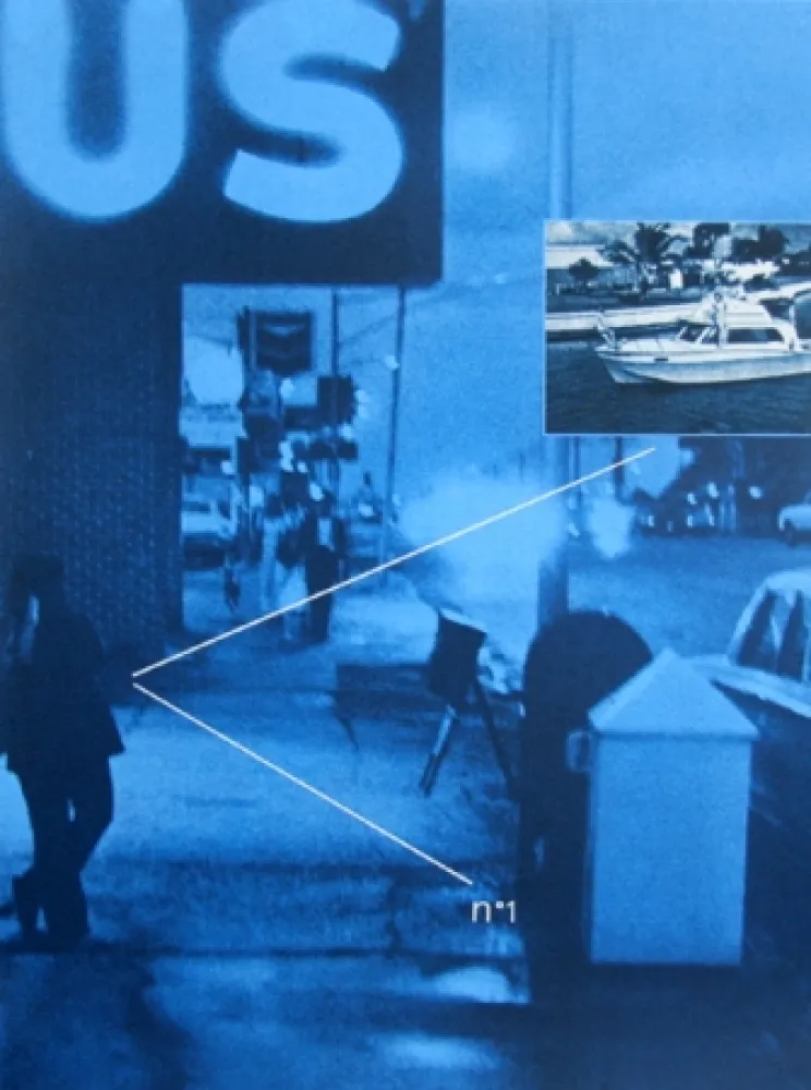 Serigrafía Monory - US No. 1 from the USA Series