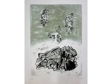 Aguafuerte Y Aguatinta Moore - AFTER THE ACCIDENT