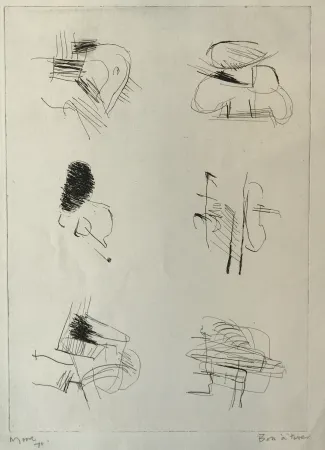 Grabado Moore - Deconstructed Figures II