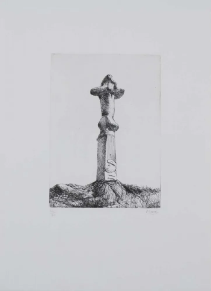 Aguafuerte Moore - Glenkiln Cross